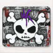 Skull Punk Mousepad (Vorne)
