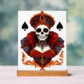 Skull Queen of Spades Acrylschild (Neutral)