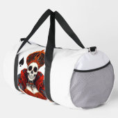 Skull Queen of Spades Duffle Bag (Rechte Ecke)