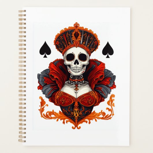 Skull Queen of Spades Planer (Vorderseite)