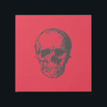 Skull Red Pop Art Galerieleinwand<br><div class="desc">Dieses Produkt war sehr gut und ich Liebe,  wie einfach es ist für individuelles Design. Das Design war sehr einfach,  daher bin ich sehr zufrieden,  wenn ich kreiere.</div>