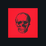 Skull Red Pop Art Leinwanddruck<br><div class="desc">Dieses Produkt war sehr gut und ich Liebe,  wie einfach es ist für individuelles Design. Das Design war sehr einfach,  daher bin ich sehr zufrieden,  wenn ich kreiere.</div>