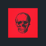 Skull Red Pop Art Leinwanddruck<br><div class="desc">Dieses Produkt war sehr gut und ich Liebe, wie einfach es ist für individuelles Design. Das Design war sehr einfach, daher bin ich sehr zufrieden, wenn ich kreiere.</div>