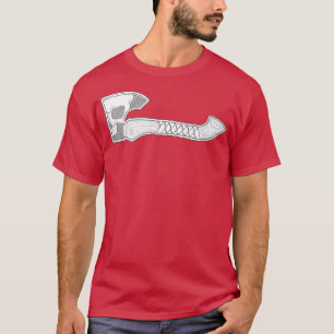 Skull Reflection Ax Classic TShirt