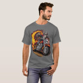 Skull-Rennen T-Shirt (Vorne ganz)