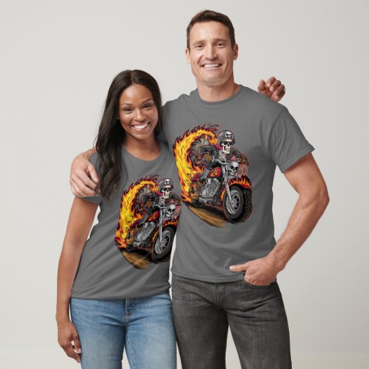 Skull-Rennen T-Shirt (Unisex)