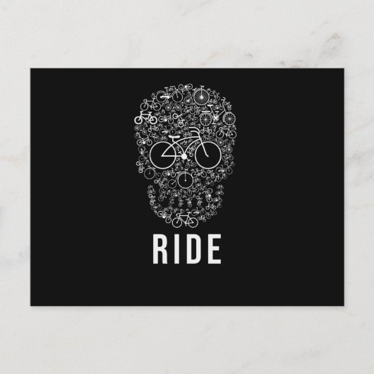 Skull Ride Postkarte (Vorderseite)