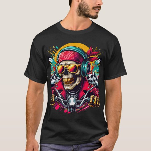 Skull Rider T-Shirt (Vorderseite)