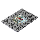 SKULL RIDERS DAMASK NOTIZBLOCK (Linke Seite)