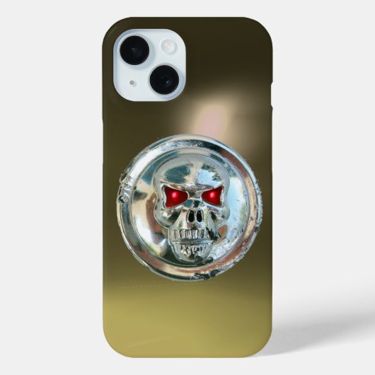 SKULL RIDERS grau Case-Mate iPhone Hülle (Rückseite)
