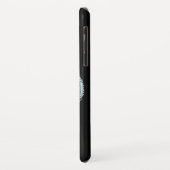 SKULL RIDERS MONOGRAMM schwarz Case-Mate iPhone Hülle (Hinten/Links)