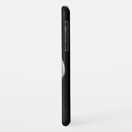 SKULL RIDERS MONOGRAMM schwarz Case-Mate iPhone Hülle (Hinten/Links)