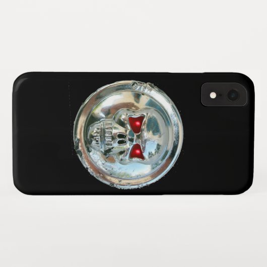 SKULL RIDERS MONOGRAMM schwarz Case-Mate iPhone Hülle (Rückseite (Horizontal))