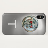 SKULL RIDERS MONOGRAMM weiß Case-Mate iPhone Hülle (Rückseite (Horizontal))