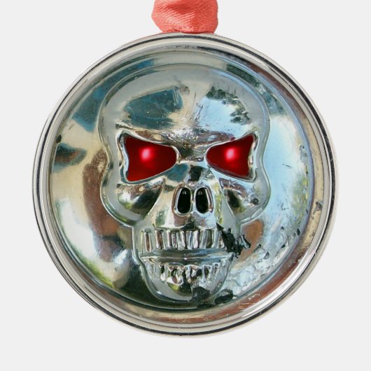 SKULL RIDERS ORNAMENT AUS METALL (Vorne)