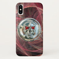 SKULL RIDERS Pink Metal Gray Fraktal Wirbel