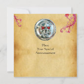 SKULL RIDERS Saphir Einladung (Rückseite)