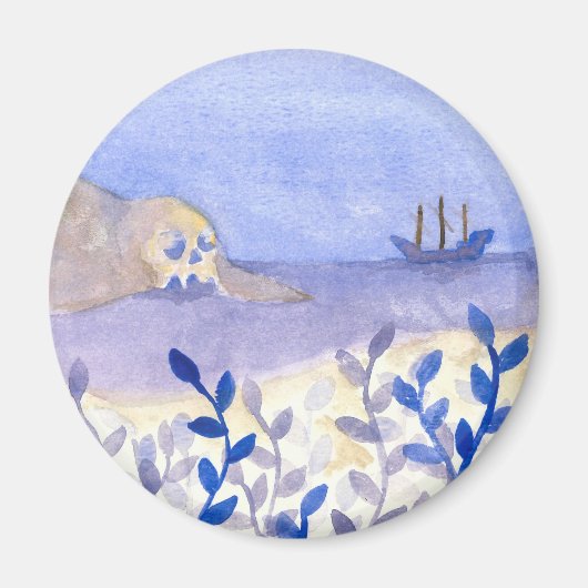 Skull Rock Magnet (Vorne)