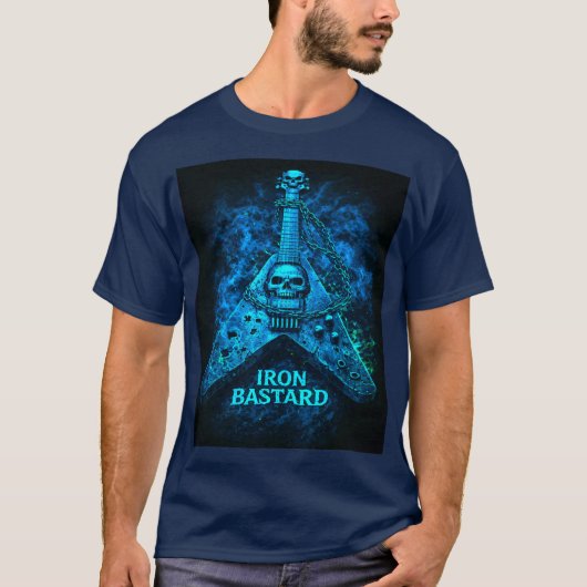 skull‑rock vibes T-Shirt (Vorderseite)