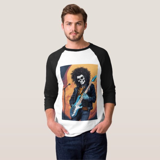 Skull Rockstar T-Shirt (Vorne ganz)