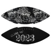 Skull Rose Chalk | Funky Gothic Grunge Abschluss Football (Paneele)