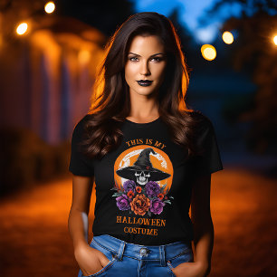 Skull & Rose Das ist mein Halloween-Kostüm-T - Shi T-Shirt