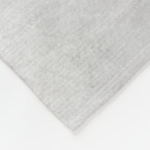 Skull-Rose Monogram Name Burgundy Gray Grunge Fleecedecke (Ecke)