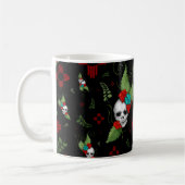 Skull Rose Zia Sun Greenerity Black New Mexico Kaffeetasse (Links)