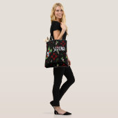 Skull Rose Zia Sun Greenerity Black New Mexico Tasche (Am Model)