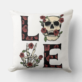 Skull & Roses Kissen