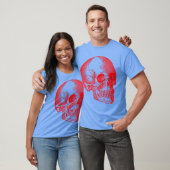 Skull - rot T-Shirt (Unisex)