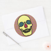 SKULL ROUND STICKER (Umschlag)