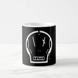Skull sagt: "Liebe ist Schmerz" Kaffeetasse