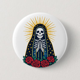 Skull Saint Button