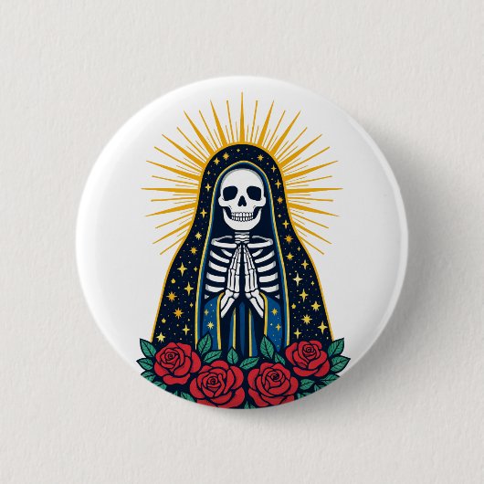 Skull Saint Button (Vorderseite)