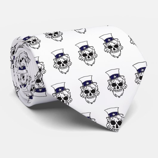 Skull Sam Tie Krawatte (Gerollt)