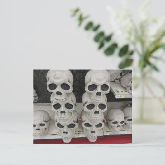 Skull-Sammlung Postkarte (Stehend Vorderseite)