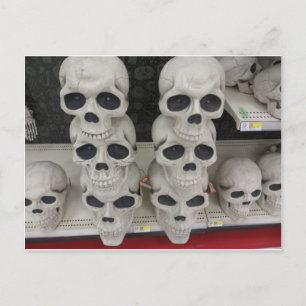 Skull-Sammlung Postkarte