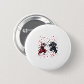 Skull Samurai Duel Button (Vorne & Hinten)