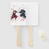 Skull Samurai Duel Fächer (Vorne und Hinten)