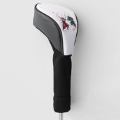 Skull Samurai Duel Golf Headcover (angewinkelt)