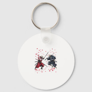 Skull Samurai Duel Schlüsselanhänger
