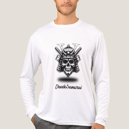 Skull -Samurai T-Shirt Tri-Blend Shirt (Vorderseite)