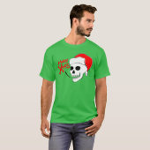 Skull Santa Merry Xmas T-Shirt (Vorne ganz)