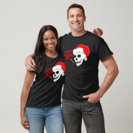 Skull Santa Merry Xmas T-Shirt