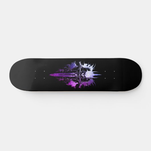 Skull-Schwert-Master Skateboard (Horizontal)