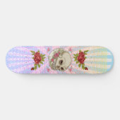 Skull-Schwert-Skateboard Skateboard (Horizontal)