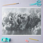 Skull Ship Pirate World Seidenpapier (Basteln)