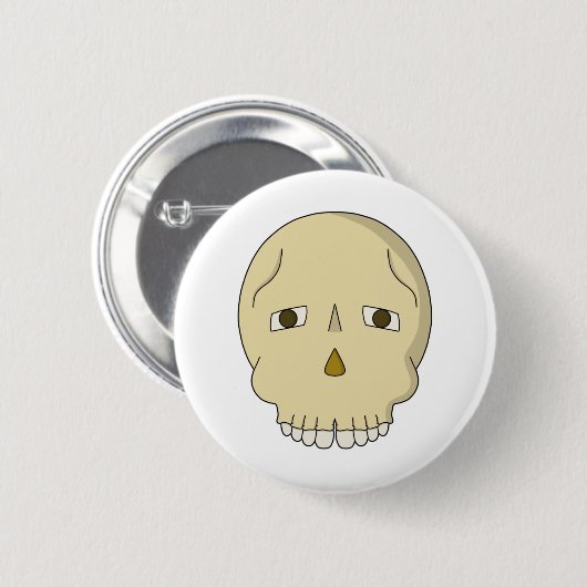 Skull sieht dich an button (Vorne & Hinten)