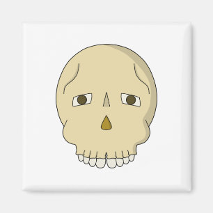 Skull sieht dich an magnet